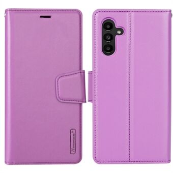 HANMAN Mill Series til Samsung Galaxy A13 5G / A04s 4G (164,7 x 76,7 x 9,1 mm) Stødsikker telefonskal PU- Stand Telefoncover Folio Flip Magnetic Clasp Wallet Case