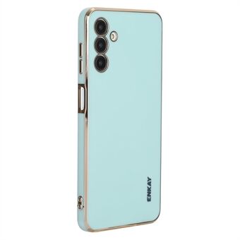 ENKAY HAT Prince Til Samsung Galaxy A13 5G Gold Edge Design Elektroplettering Telefoncover Præcis udskæring Kamerabeskyttelse Blødt TPU-cover