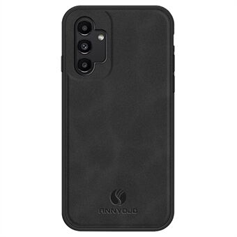 ANNYOJO til Samsung Galaxy A13 5G Anti-drop telefonetui PU læderbelagt PC+TPU bagcover