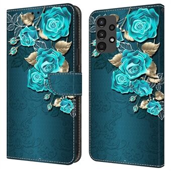 Til Samsung Galaxy A13 5G / A13 4G Etui Beskyttende Læder Flip Telefon Cover