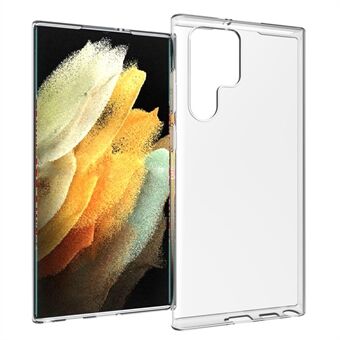 10 stk / pakke Vandmærkebestandigt Holdbart Blødt Lyst Transparent Velbeskyttet TPU-etui til Samsung Galaxy S22 Ultra 5G