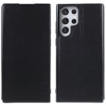 X-LEVEL Farverig-2 Serien Til Samsung Galaxy S22 Ultra 5G Etui Læder Stærkt Magnetisk Telefoncover