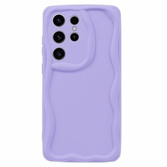 Til Samsung Galaxy S22 Ultra 5G Case Beskyttende Gummiagtigt TPU Telefon Cover