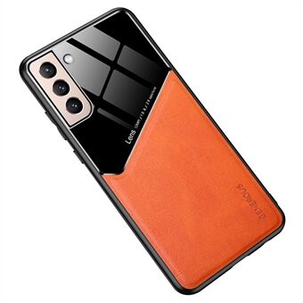 Til Samsung Galaxy S22 5G telefontaske Stødsikkert cover Anti-Fall TPU ramme telefonbeskytter med magnetisk metalplade