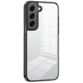 Til Samsung Galaxy S22 5G Klar Telefon Etui TPU PC Skridsikker Stødabsorberende Bagcover