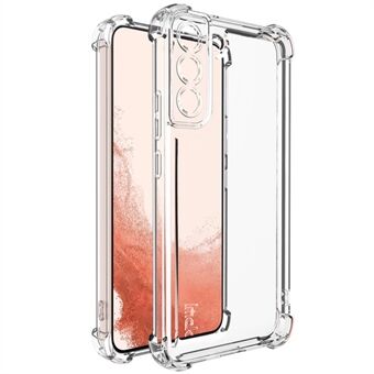 IMAK UX-4 Serie til Samsung Galaxy S22 5G Etui Lige Ramme Fire Hjørner Stødsikker Klar TPU Cover