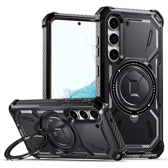 Til Samsung Galaxy S22 5G Case Kickstand Magnetisk Militærklasse Panzer Phone Cover.