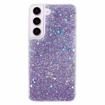 Til Samsung Galaxy S22 5G Glitter Case Skinnende Funklende TPU Telefoncover