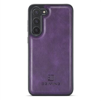 DG.MING For Samsung Galaxy S22 5G Etui PU Læderbelagt PC+TPU Cover