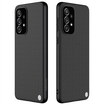 NILLKIN til Samsung Galaxy A33 5G Nylon Fiber Texture Anti-Slip telefonetui, hård pc + blød TPU beskyttende stødsikkert cover