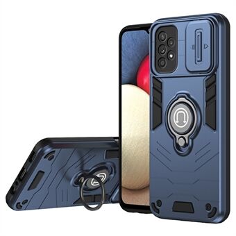 Til Samsung Galaxy A33 5G - Cover med ringkickstand, kamerabeskyttelse, PC+TPU telefoncover.