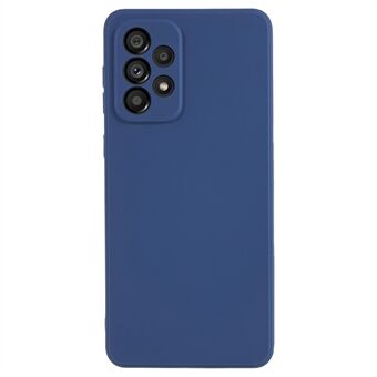 Til Samsung Galaxy A33 5G Candy Color Straight Edge Anti-ridse TPU telefontaske Linse Præcis udskæring bagcover