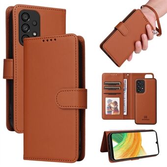 BETOPNICE 005 Til Samsung Galaxy A33 5G Etui Anti-drop Aftageligt Telefon Lædercover