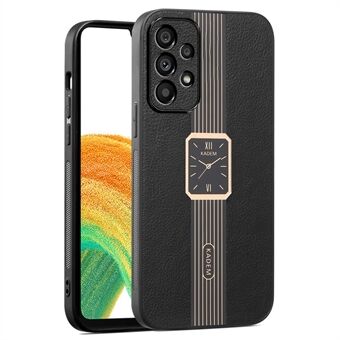 KADEM Til Samsung Galaxy A33 5G Etui af PU læder + TPU + Akryl elektroplateret Cover