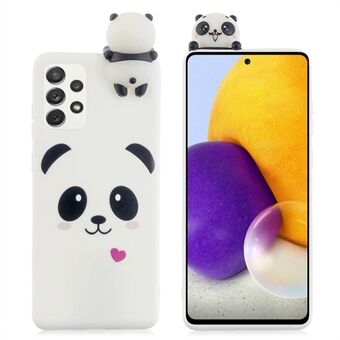 Til Samsung Galaxy A53 5G Cute tegneserie 3D dyrekarakteretui SZ Mønstertryk TPU + PVC beskyttelsescover