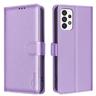 BINFEN COLOR BF32 til Samsung Galaxy A53 5G-etui Litchi tekstur Flip læder telefoncover