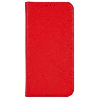 Til Samsung Galaxy A53 5G Magnetisk Automatisk Lukning Mobiltelefon Skal PU Læder Kryds Tekstur Flip Stå Cover