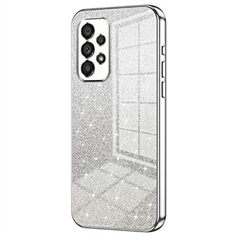 Til Samsung Galaxy A53 5G Telefon Etui Elektroplateret Blødt TPU Præcis Udsnittet Bagskal Cover