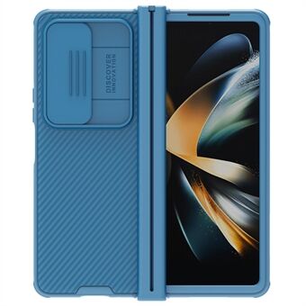 NILLKIN CamShield Pro Series til Samsung Galaxy Z Fold4 5G TPU+PC Penholder Design Skydekamerabeskyttelse Foldetelefoncover