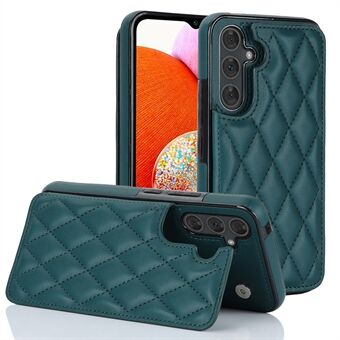 Til Samsung Galaxy A14 5G / 4G PU-læder+TPU-etui Kickstand RFID-blokeringskortholder Telefoncover