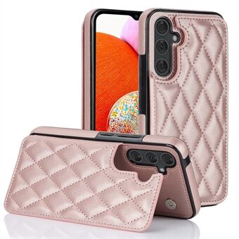 Til Samsung Galaxy A14 5G / 4G PU-læder+TPU-etui Kickstand RFID-blokeringskortholder Telefoncover