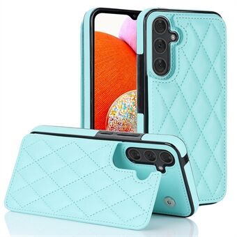 Til Samsung Galaxy A14 5G / 4G PU-læder+TPU-etui Kickstand RFID-blokeringskortholder Telefoncover