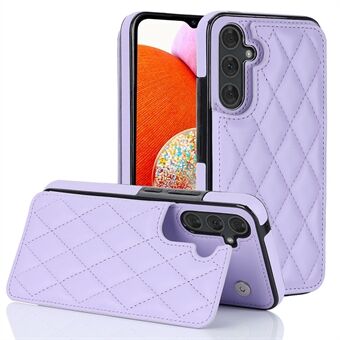 Til Samsung Galaxy A14 5G / 4G PU-læder+TPU-etui Kickstand RFID-blokeringskortholder Telefoncover