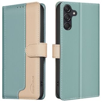 BINFEN COLOR BF33 Til Samsung Galaxy A14 5G / 4G Etui PU Læder RFID-Blokerende Telefoncover