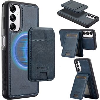 LC.IMEEKE L3 Til Samsung Galaxy A14 4G / 5G Magnetisk Etui Aftagelig Kortholder Læder+TPU Mobilcover