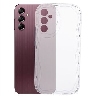 YX-serien til Samsung Galaxy A14 5G / A14 4G Case Wave Curly TPU Telefonbeskyttelsescover (Præcis udskæring)