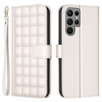 BINFEN COLOR BF34 til Samsung Galaxy S23 Ultra Wallet Etui PU Læder Flip Mobilcover