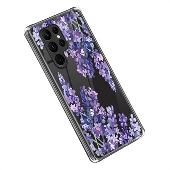 Til Samsung Galaxy S23 Ultra Printed Pattern Design Phone Case IMD Soft TPU Stødsikkert anti-ridse cover