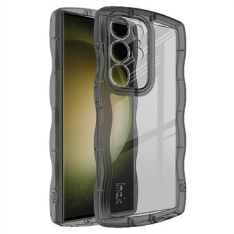 IMAK UX-8 Series TPU telefoncover til Samsung Galaxy S23 Ultra Cover Wavy Shape Edge Anti-Drop telefonskal