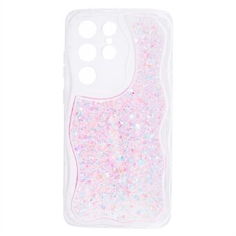 JTW-serien til Samsung Galaxy S23 Ultra-etui Epoxy Glitter Sequin Telefonomslag.