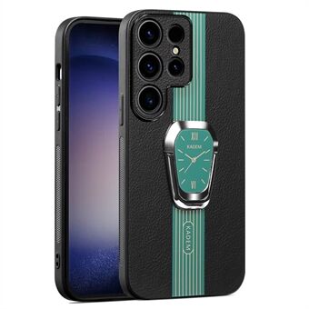 KADEM til Samsung Galaxy S23 Ultra Case Støddæmpende PU læder + TPU + Akryl telefon cover