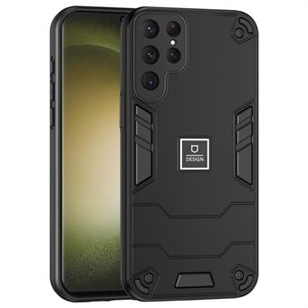 Til Samsung Galaxy S23 Ultra Telefoncover TPU Fleksibel Ramme + Hård PC Bagside