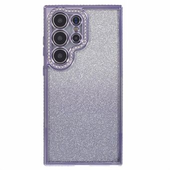 Til Samsung Galaxy S23 Ultra cover Gradient Glitter Bling Anti-Scratch TPU telefoncover