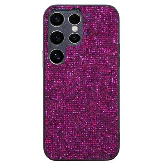 Til Samsung Galaxy S23 Ultra Mobiltelefon Etuier Skinnende Pailletter TPU Bagside