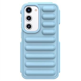 Capsule-serien til Samsung Galaxy S23 telefonens etui, blød TPU-anti-ridse strikket bagcover.