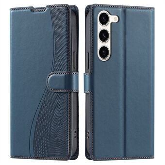 Til Samsung Galaxy S23 Etui Prikker Præget PU Læder Flip Telefon Cover med Kortholder, Rem