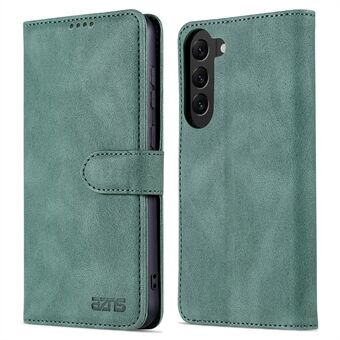 AZNS til Samsung Galaxy S23 PU Læder + TPU Fuld beskyttelses-etui Stand