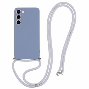 Til Samsung Galaxy S23 TPU-etui Gummibelagt telefoncover med lang lanyard