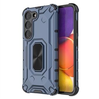 Til Samsung Galaxy S23 Telefon Cover Hård PC Blød TPU Beskyttende Cover