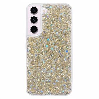 Til Samsung Galaxy S23 TPU-etui pailetter pulver glitrende telefoncover