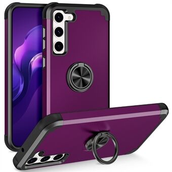 Til Samsung Galaxy S23 Telefon Cover Ring Holder Stødsikkert PC+TPU Bagside Beskytter