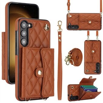 026 Til Samsung Galaxy S23 Kickstand Etui Kortholdere Crossbody Telefoncover