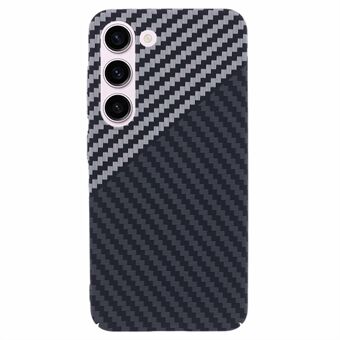 Til Samsung Galaxy S23 Telefoncover Carbon Fiber Texture Hårdt PC Bagside