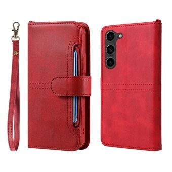 KT Leather Series-4 Til Samsung Galaxy S23-etui 2-i-1 Aftagelig lædertelefoncover