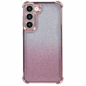 Til Samsung Galaxy S23+ Cover TPU Glitter Gradient Telefonbetræk Elektroplade