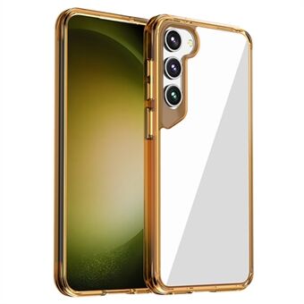 Til Samsung Galaxy S23+ Klar Case TPU+PC+PMMA Anti-Tab Telefonovertræk